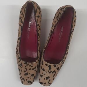 Emanuel Ungaro Vintage Leopard Pumps Size 7.5